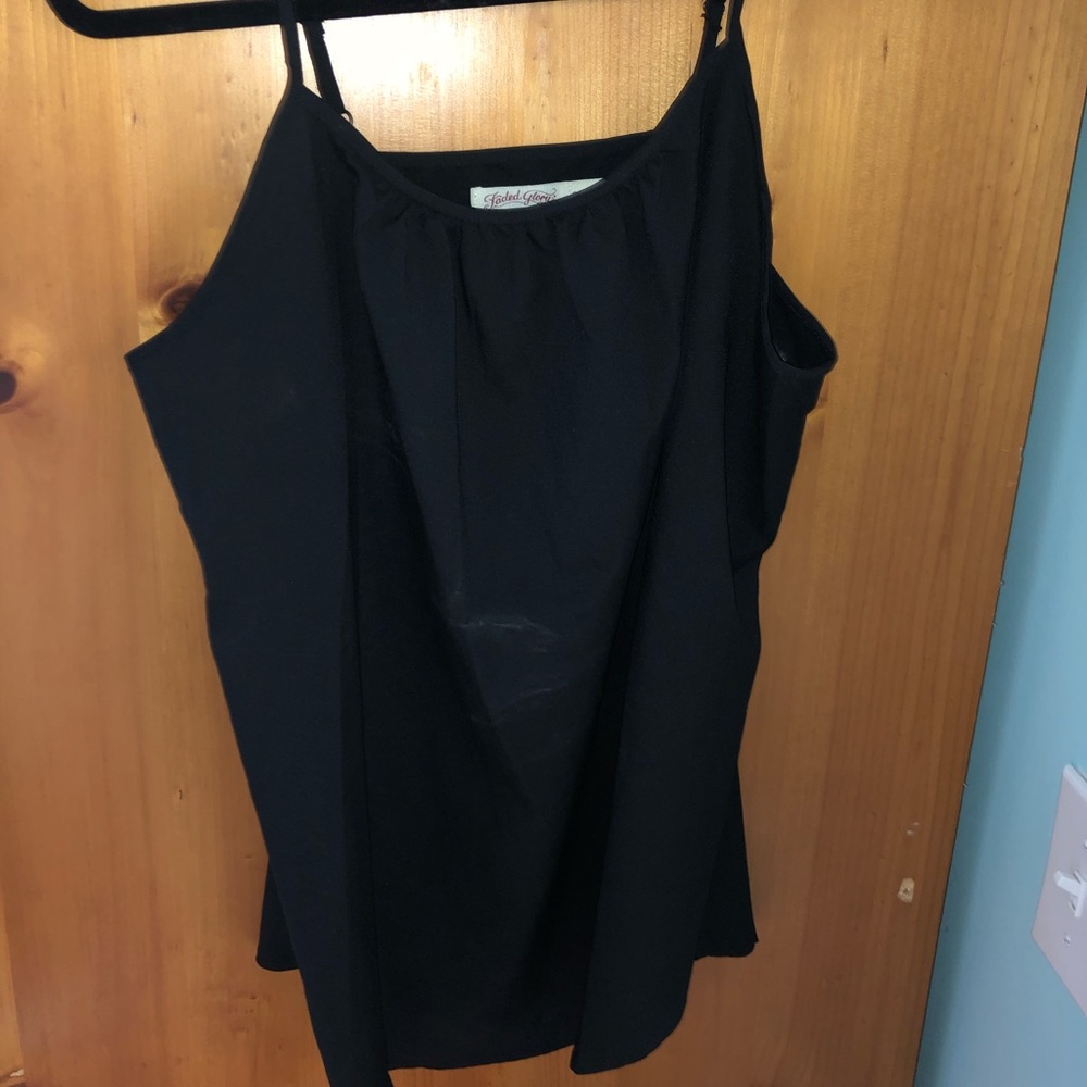 black tank top